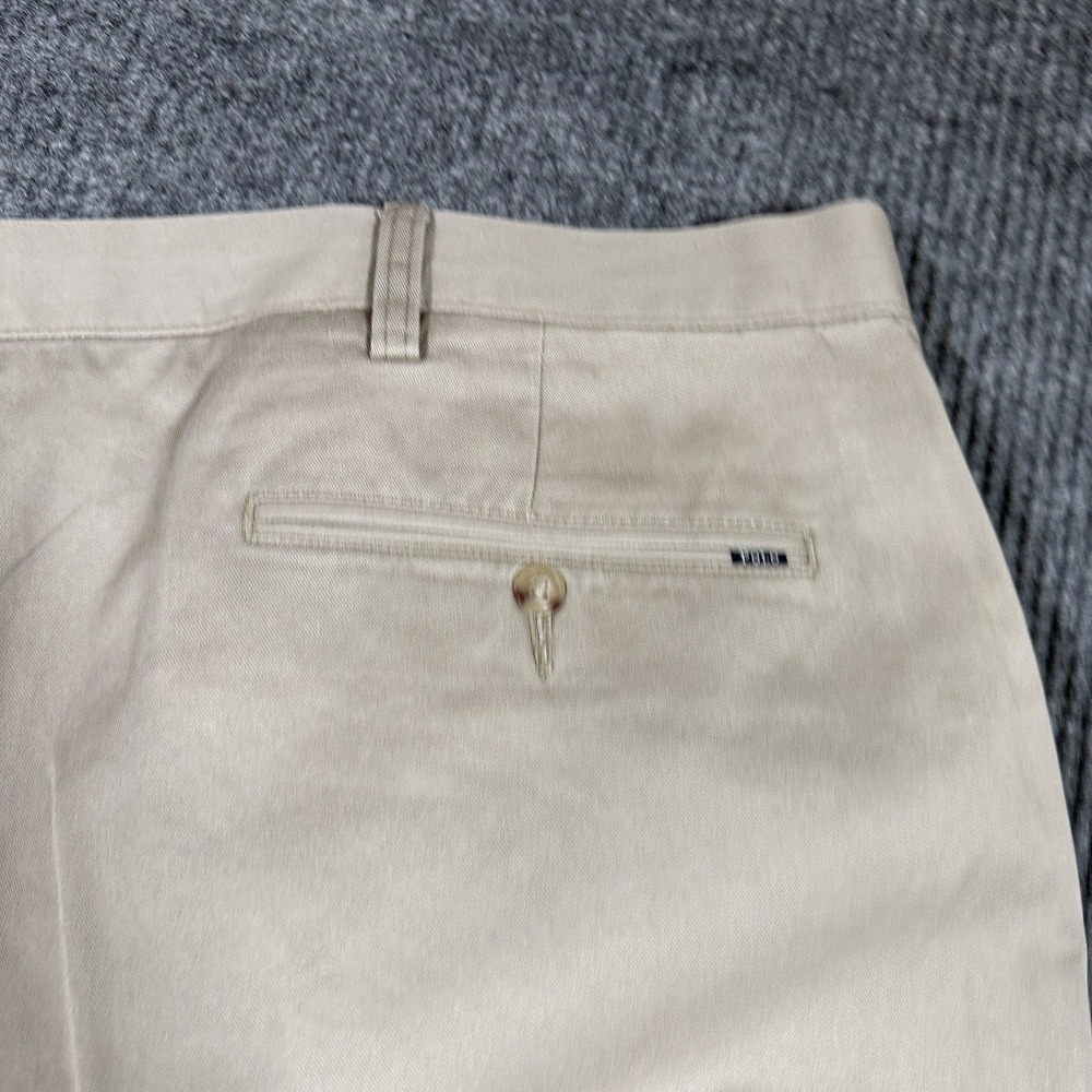 NWOT Polo Ralph Lauren Classic Fit Chino Pants Khaki Tan Mens 48x34 Cotton - Picture 11 of 12